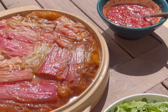Shadaé’s Rhubarb Tarte Tatin
