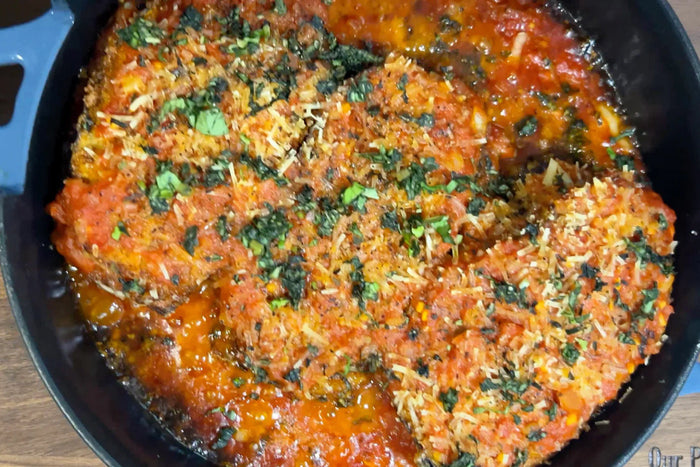 Will’s Vegan Eggplant Parmesan Recipe - Delicious Dairy-Free