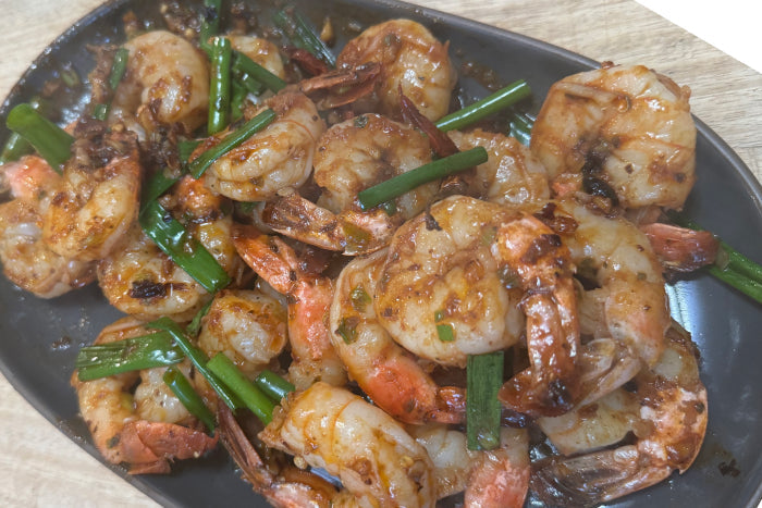 Wok-Fried Sichuan Shrimp