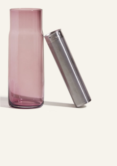 Pink Night + Day Carafe with infuser