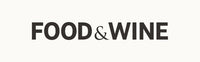The image shows the words FOOD & WINE in bold, black capital letters on a plain white background.